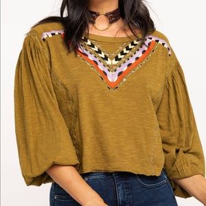 NWT Free People Hand Me Down Top